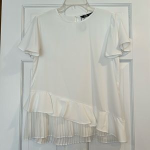 NWOT Zara White Top